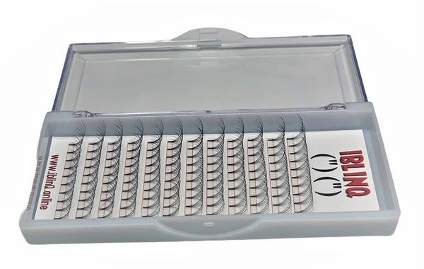 Eyelashes extensions short stem  volume trays 6D 0.7 ,D/C CURL (9mm -15mm)